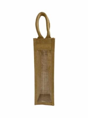 Jute Wine Bag