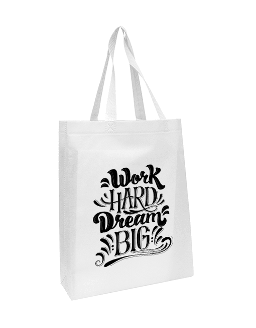 A4 Non Woven Bag - 70gsm - White